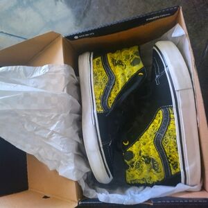 Vans X Rare Sponge Bob Sneakers Size 7